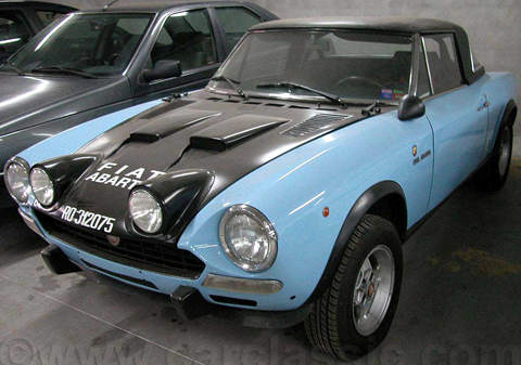 Fiat 124 Abarth rally version Click picture to see larger version in a