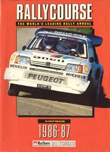 60％OFF】 1986-87」ランチア 1986-87「Rallycourse 世界ラリー年鑑 - 洋書