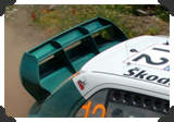 Fabia WRC04 rear wing
(Click picture to see larger version in a pop-up window)